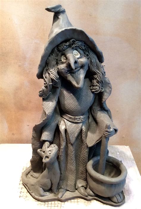 Early witch sculpture